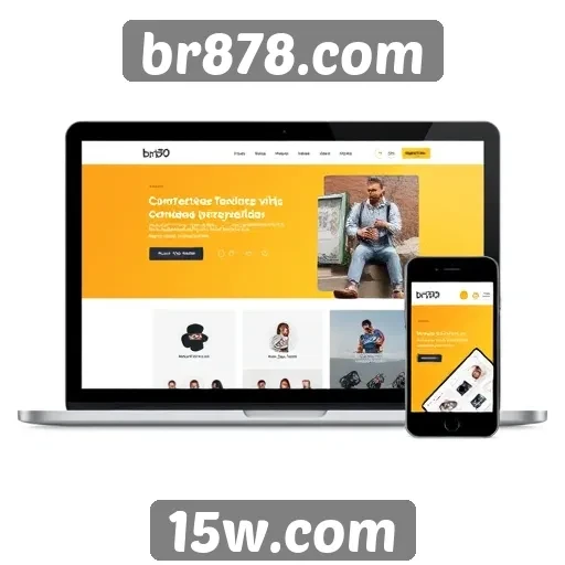 Acessibilidade e design responsivo do site br878.com